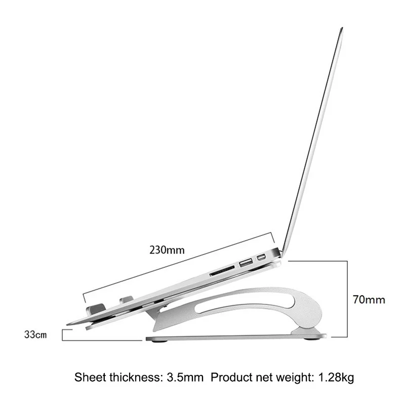 Большая Регулируемая подставка для ноутбука с охлаждающим вентилятором