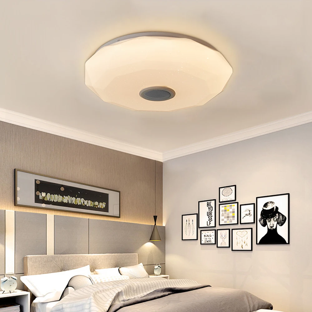 Светодиодный потолочный светильник RGB вечерние светильники для гостиной спальни