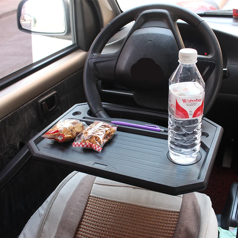 

Car Steering Wheel Laptop Table Card Table Multi-Function Storage table car accessories interior Car Styling Universal Size