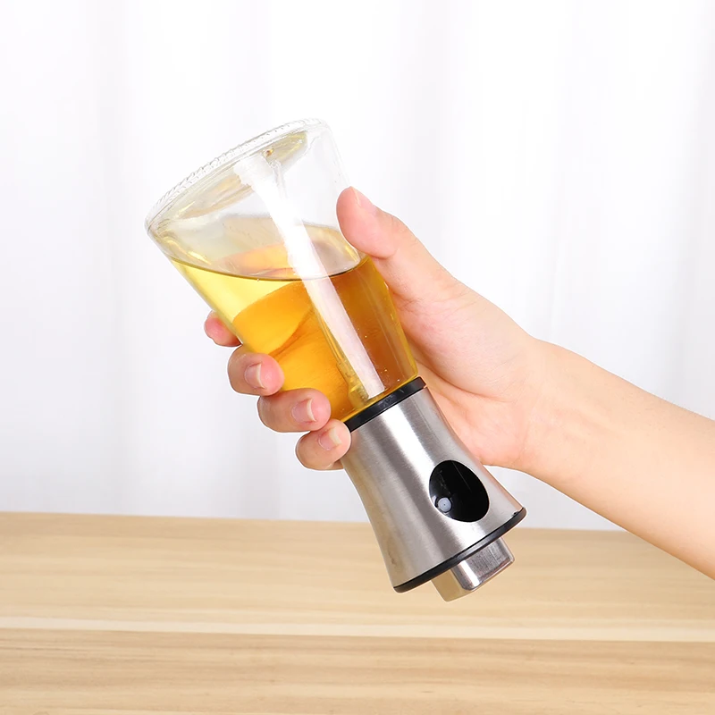 

Oil Sprayer Dispenser Olive Oil Bottle Sprayer Versatile Glass BPA Free Refillable Oil Sprayer for Cooking, BBQ, Salad, Baking