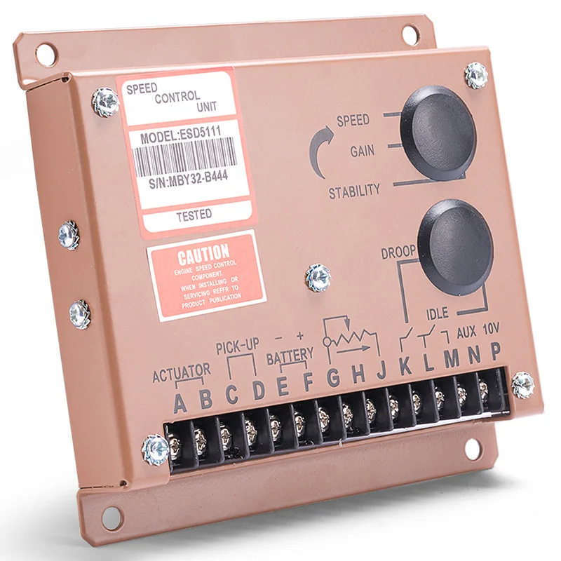 Регулятор скорости двигателя ESD5111 регулятор регулировки генераторной установки