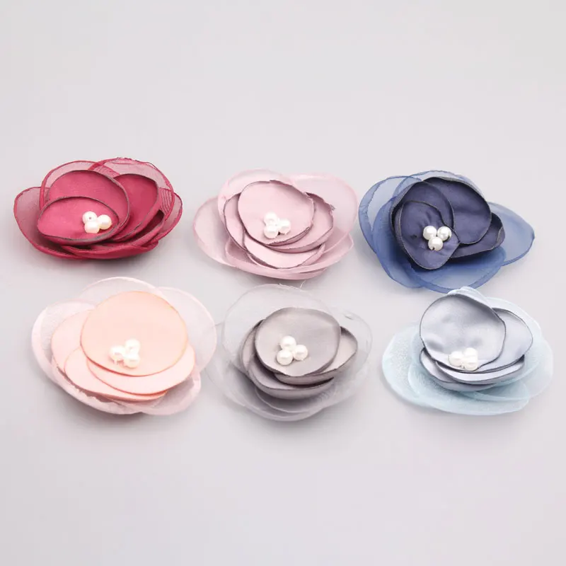 Savica 5pcs Camellia Artificial Flowers Head For Wedding Headdress Home Decor DIY Scrapbooking Crafts Flores Accessories LX815 | Дом и сад