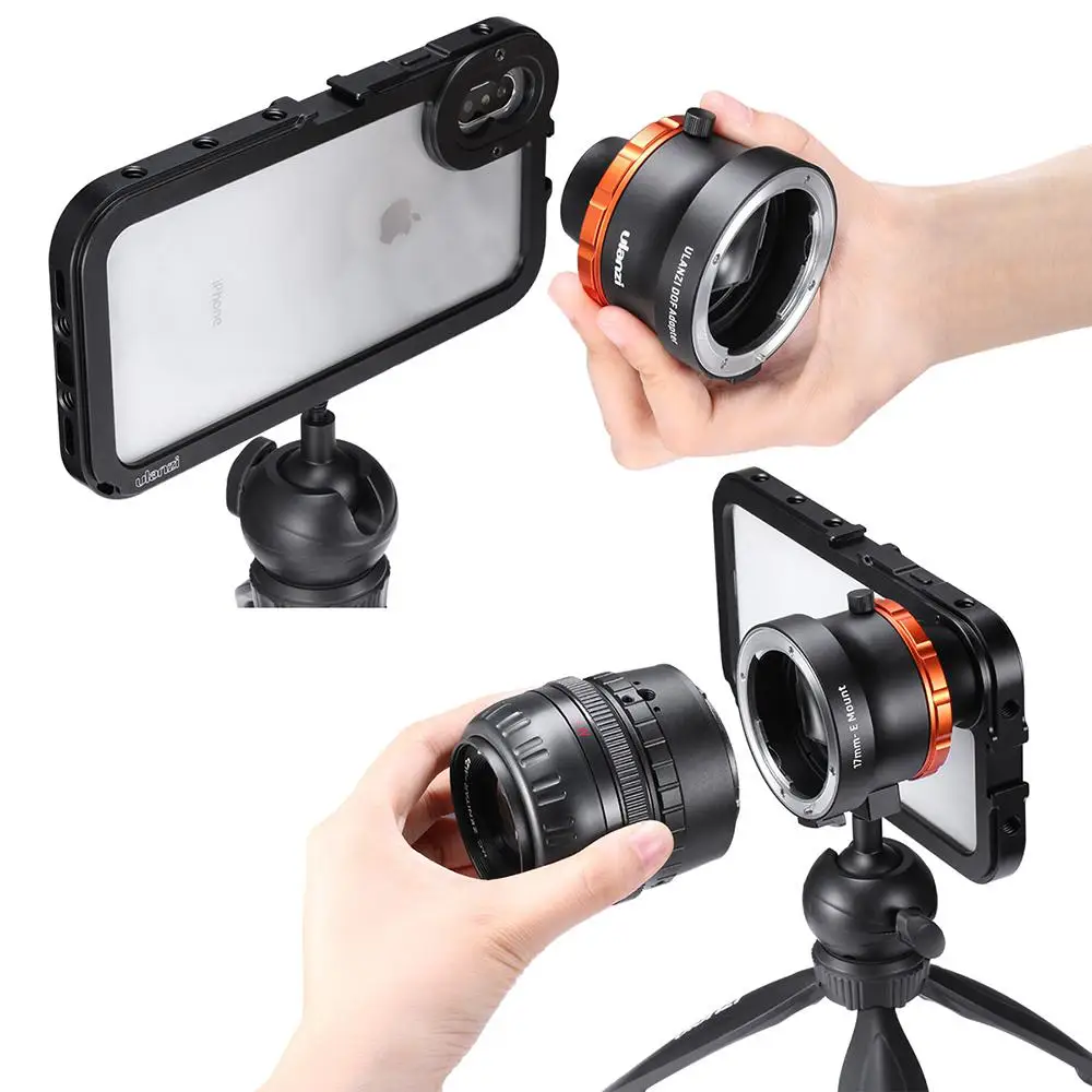 Адаптер Ulanzi DOF E Mount Full Frame camera Lens Adapter адаптер для смартфонов SLR/DSLR & cinema телефонов