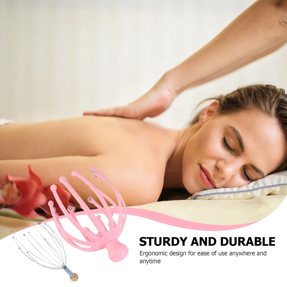 

1Set Octopus Head Massager Claw Apparatus Salon Head Massaging Tool