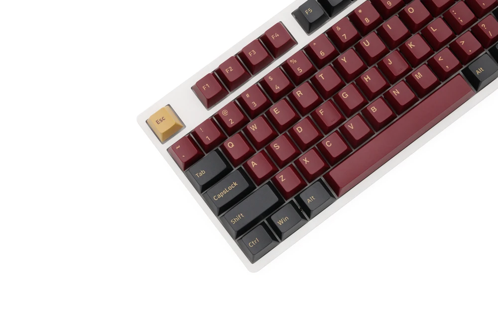 Вишневый профиль PBT Doubleshot keycap для клавиатуры Red Samurai Night Running Olivia Lime | Компьютеры и