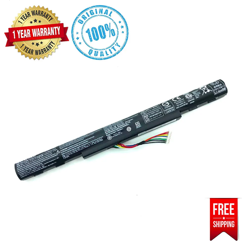 Горячая Распродажа 14 8 V AL15A32 KT.00403.034 Аккумулятор для ноутбука Acer ASPIRE E5 422 574G 752G V3 574