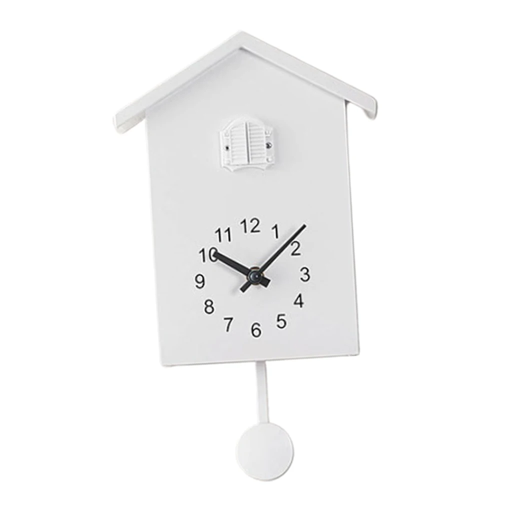 Бесшумные подметающие настенные часы Cuckoo Tell Time на батарейках детские подарки