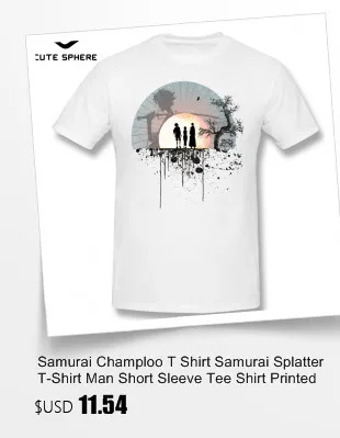 Футболка Samurai Champloo, Nujabes, футболка, 100 хлопок, графическая футболка, плюс размер, забавная Мужская Базовая футболка с коротким рукавом