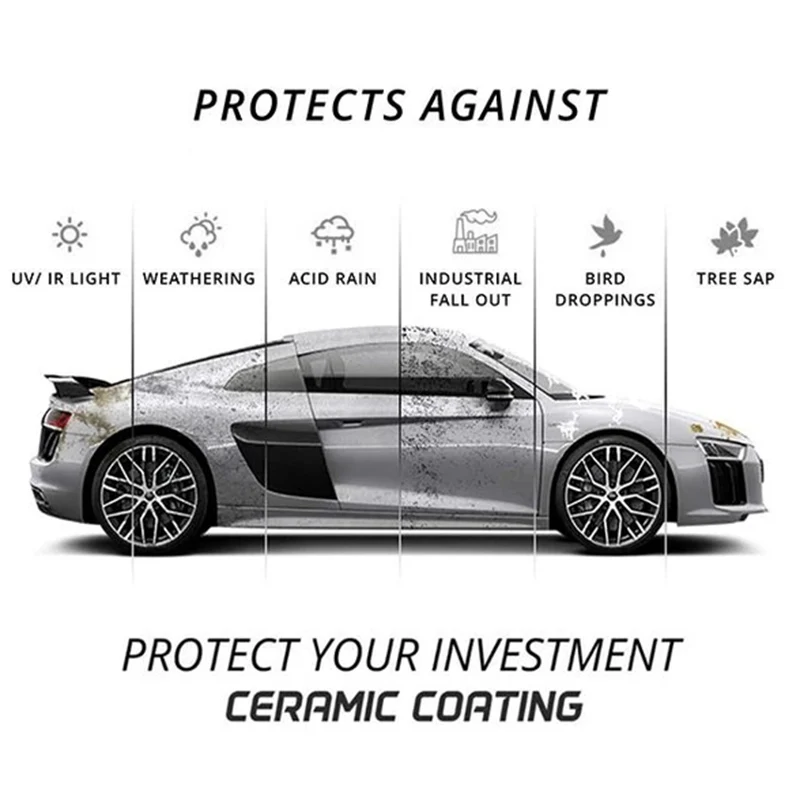 

New Anti Scratch Hydrophobic Polish Nano Coating Agent for Fog-Free Deep Shine Slick Surface and Long-lasting Protection BN99
