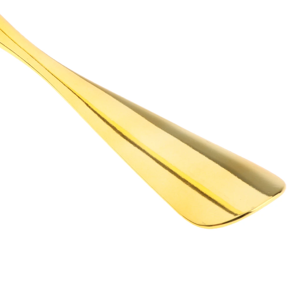 Золотистого цвета Лев рожок для обуви с длинной ручкой деревянный прочный легкий