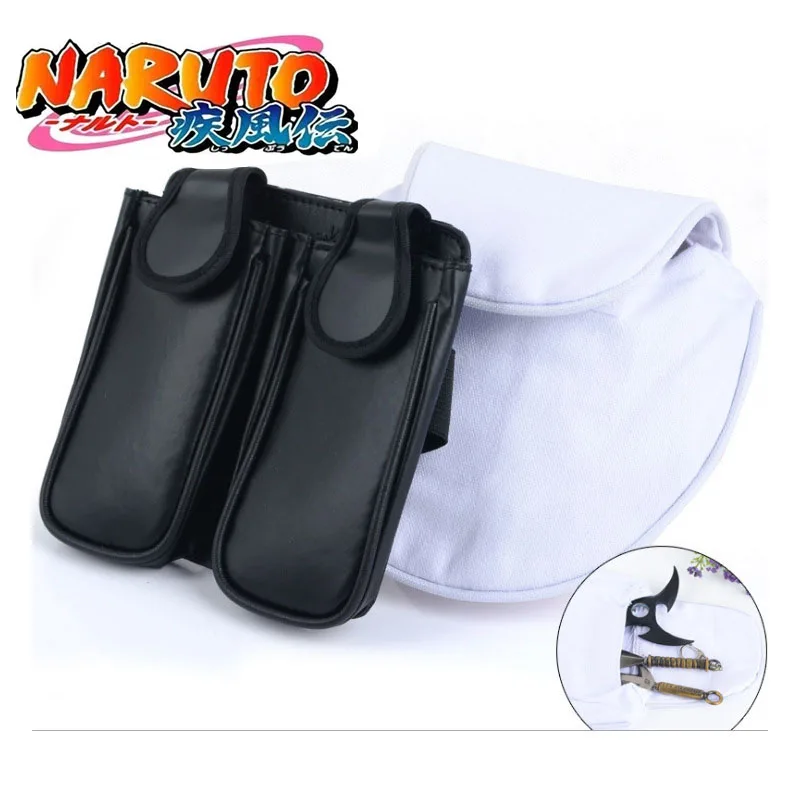 Резинка для волос ниндзя Какаси Uchiha Косплей кунай аниме Konoha упаковка оружия