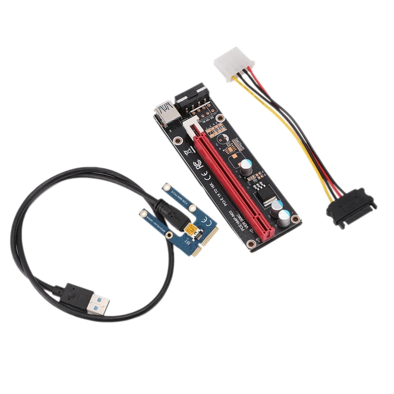 Мини PCIe к PCI Express 16X Райзер для ноутбука внешняя ie карта EXP GDC BTC Antminer Miner MPCIe в PCI-E слот