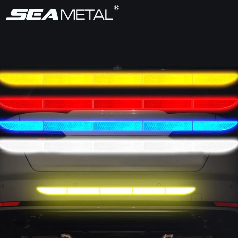 Предупреждающая лента Nano Светоотражающая наклейка для автомобиля бесследная