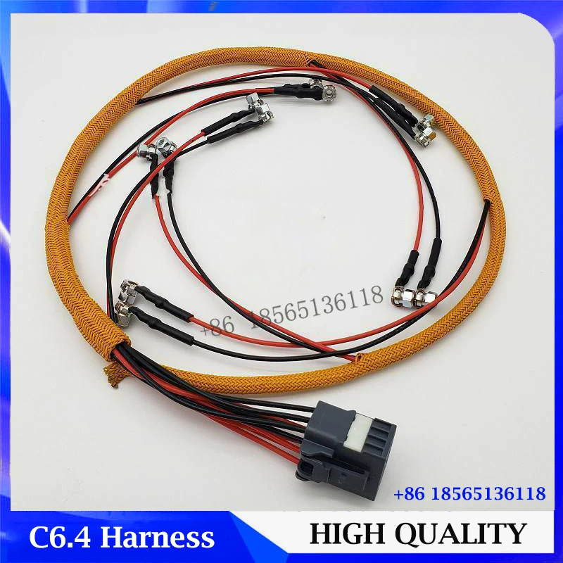 

High Quality Excavator E320D C6.4 Injector Wiring Harness 305-4893 for Caterpillar Wire Harness 3054893
