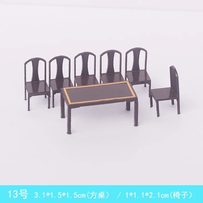 1/50 масштаб архитектурная модель мебель миниатюрные весы игрушка для макет