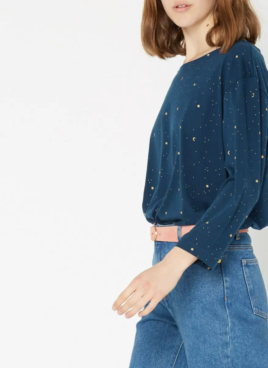 

Soft Loose Round Neck Women's Short-sleeved T-shirt