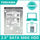 Внутренний жесткий диск для ноутбука TOSHIBA, 500 Гб, 2,5 дюйма, SATA, 5400-7200 об.мин.