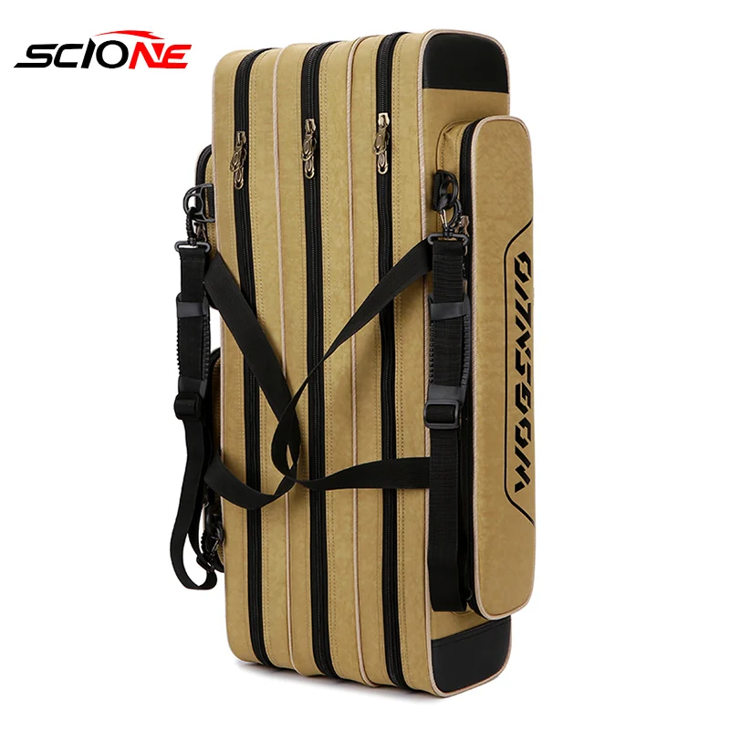 Многофункциональная утолщенная нейлоновая сумка для удочки 2/3 слоев 80 120 см