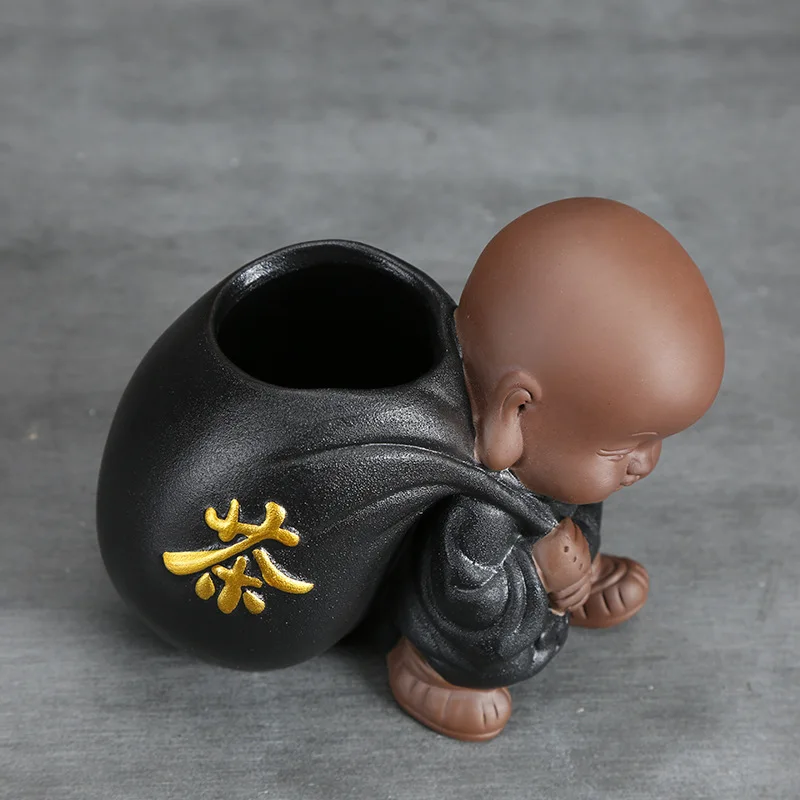Набор для чайной церемонии Zen Tea Zisha из бамбука и эбенового дерева | Дом сад