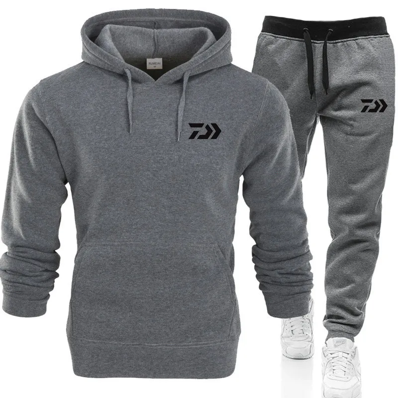 Мужской спортивный костюм DAIWA для рыбалки повседневный ветрозащитный свитер с