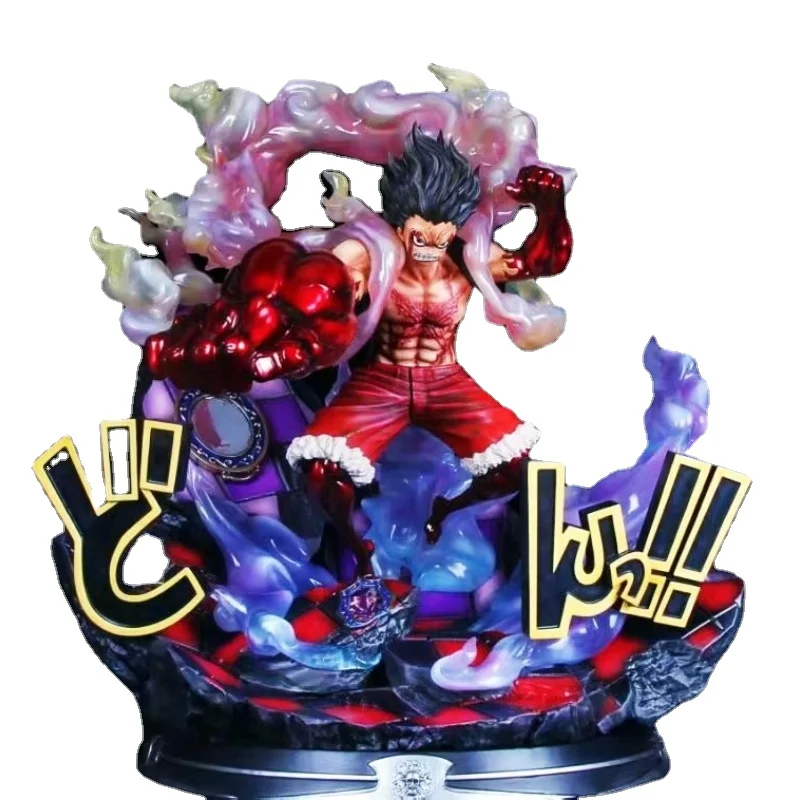

Новое поступление Аниме One Piece Monkey D Luffy Gear четвертый Змеиный человек Ver. GK статуя масштаб 1/6 ПВХ экшн-фигурка модели игрушки lelakaya