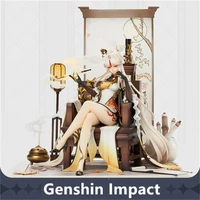 pre sale anime game genshin impact ningguang project%c2%b7yanyue tianquan ver 17 static doll 17 standard scale with complete scene