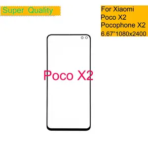 10Pcs/lot For Xiaomi Poco X2 Touch Screen Panel Front Outer Glass Lens
For Xiaomi Poco X2 LCD Glass Front With OCA Glue