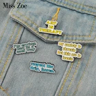 Забавные эмалированные булавки на заказ, булавки для лацканов для художественной терапии, булавки для рубашек и сумок, булавки для рубашек, Значки для капельного кадра, ювелирные изделия, подарок для друзей