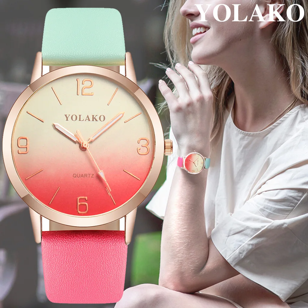 

Women Watches Bracelet Set Flowers Ladies Bracelet Watch Casual Leather Quartz Wristwatch Clock Gifts Relogio Feminino
