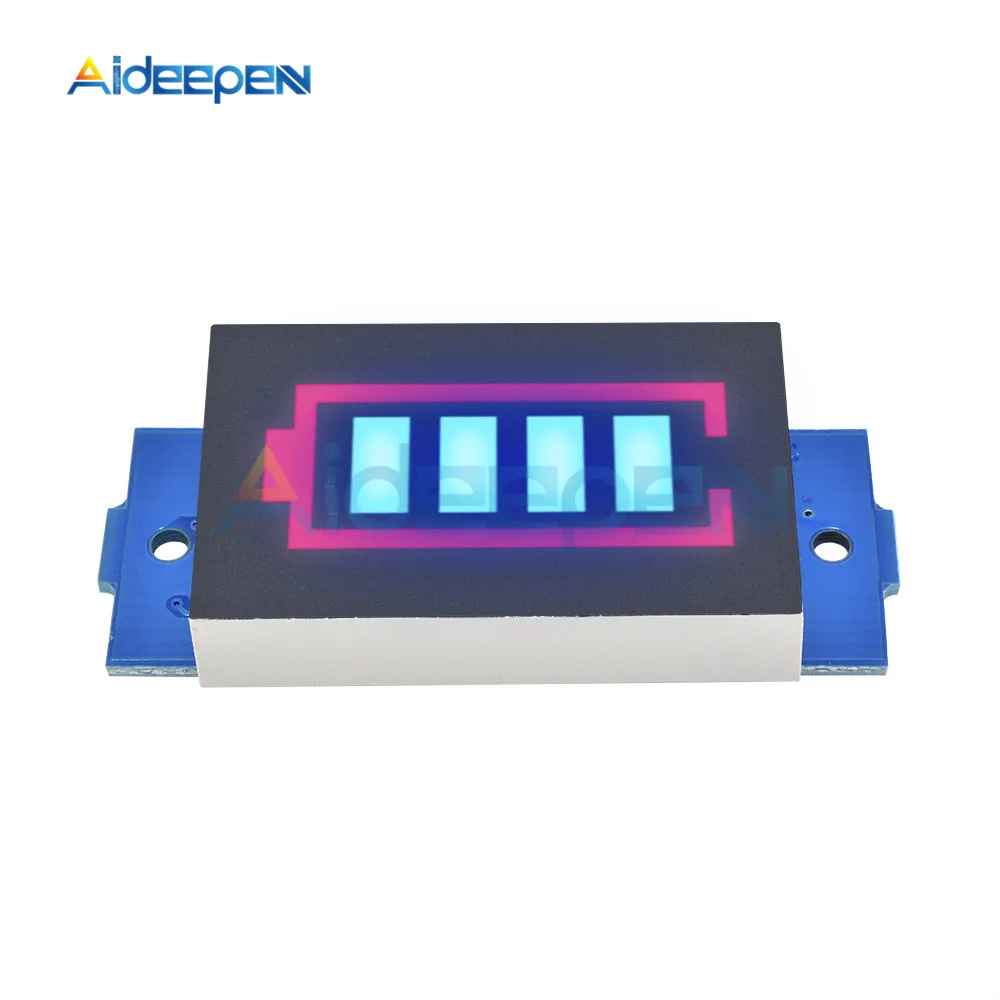 Индикатор емкости литиевого аккумулятора серии 3S Тестер питания электромобиля