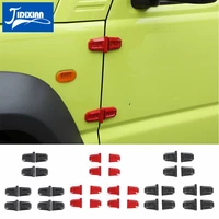 jidixian car engine hood door hinge decoration cover stickers for suzuki jimny 2019 2020 2021 exterior accessories