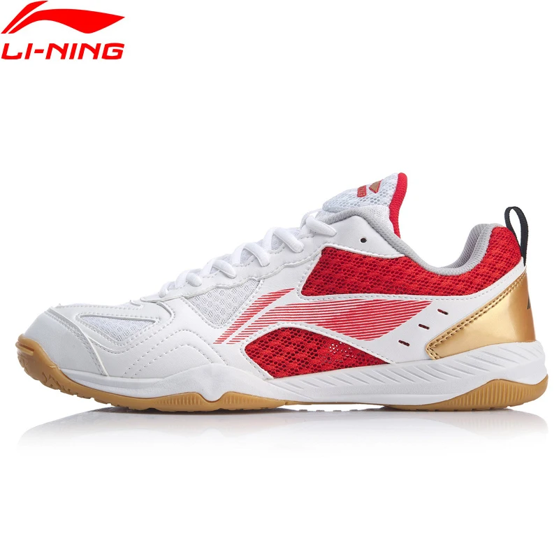 Мужская Спортивная обувь для настольного тенниса Li Ning кроссовки с подкладкой