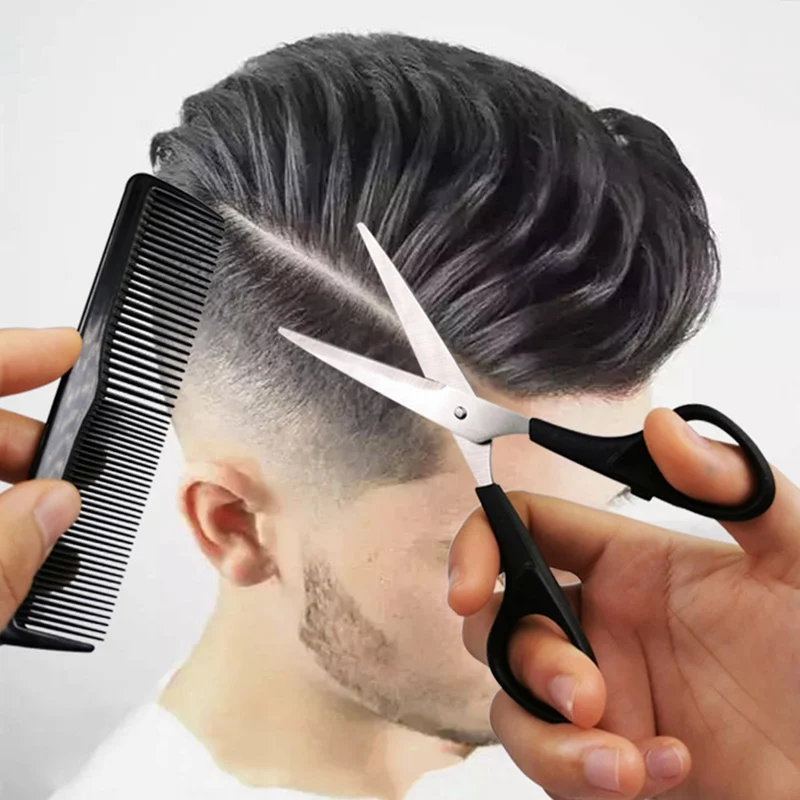 

3Pcs/set Hair Cutting Scissors Comb Set Hairdressing Salon Barber Shear Thinning Set Cut Hair Cutting Scissors Hair Cutter Comb