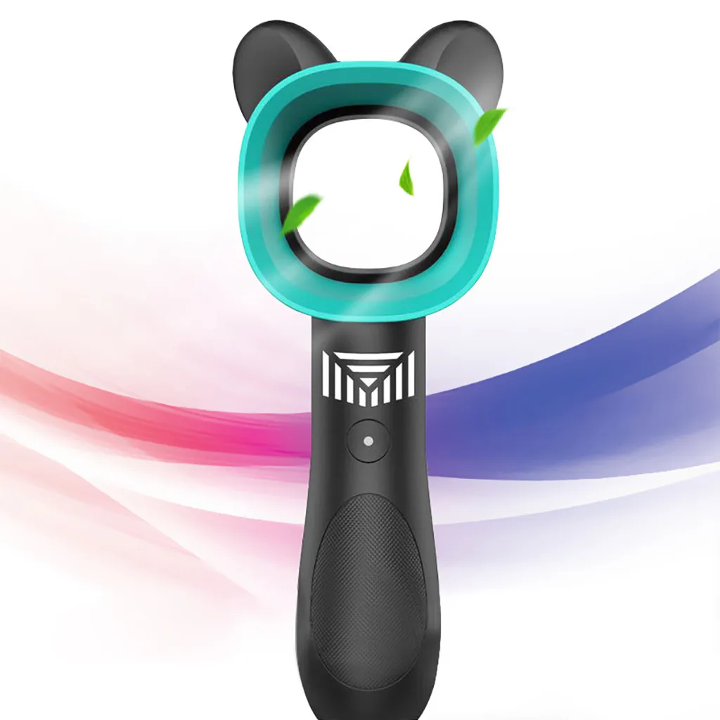 HIPERDEAL кулер 360 градусов милый кот Портативный Bladeless Ручной кулер USB кабель без лопастей удобный мини вентилятор 19Jul26