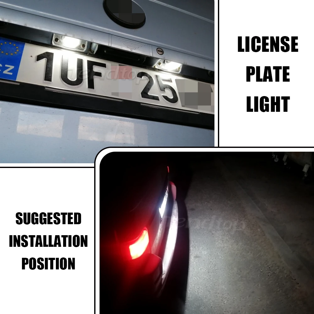 2 шт. фонарь заднего хода для VW Transporter T4 Jetta Passat B5 B6 Combi Eurova CANbus 12 В