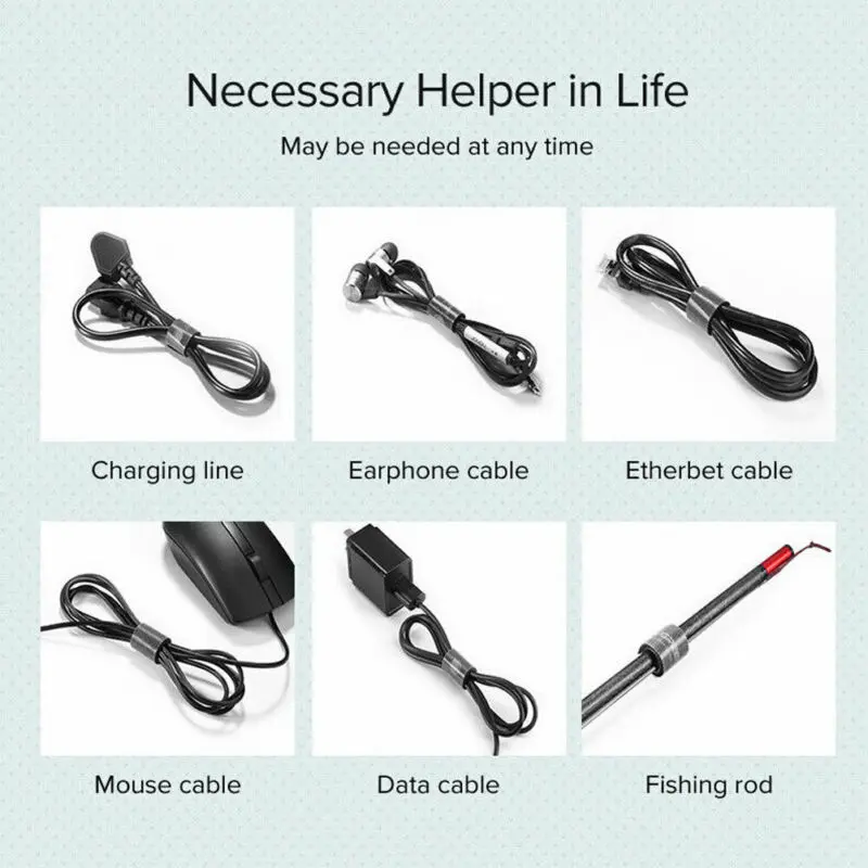 1 рулон на застежке-липучке лента кабель с видом от первого лица Самоклеящиеся