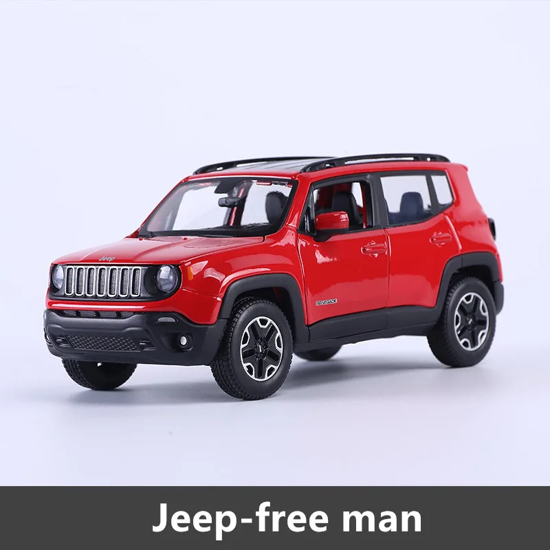jeep Maisto 1:27 джип большой сплав гоночный автомобиль-трансформер Модель автомобиля Моделирование автомобиль украшение коллекция Подарочная игрушка - Цвет: jeep