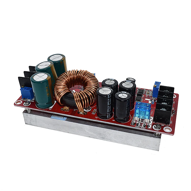 Повышающий Модуль питания с преобразователем постоянного тока 1200 Вт 20 А 8-60 в
