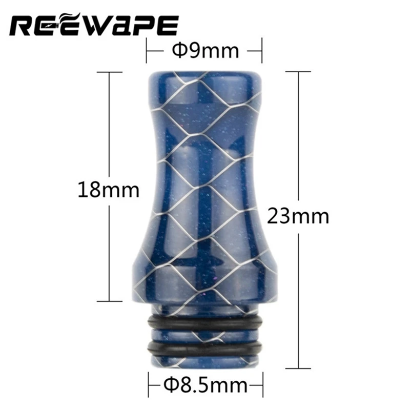 

1Pc Long Resin 510 Drip Tip For Rta Tank Rda Atomizer Vape Accessory 8.5mm Mouthpiece