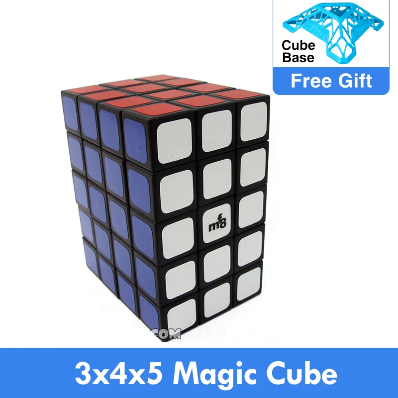MF8 3x4x5 магический куб пазл Черный Обучение и образовательные игрушки Cubo magico|mf8