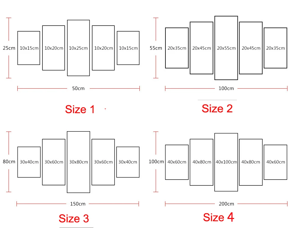 5 шт. велосипедные кросс кантри виды спорта картины для спортзала холст