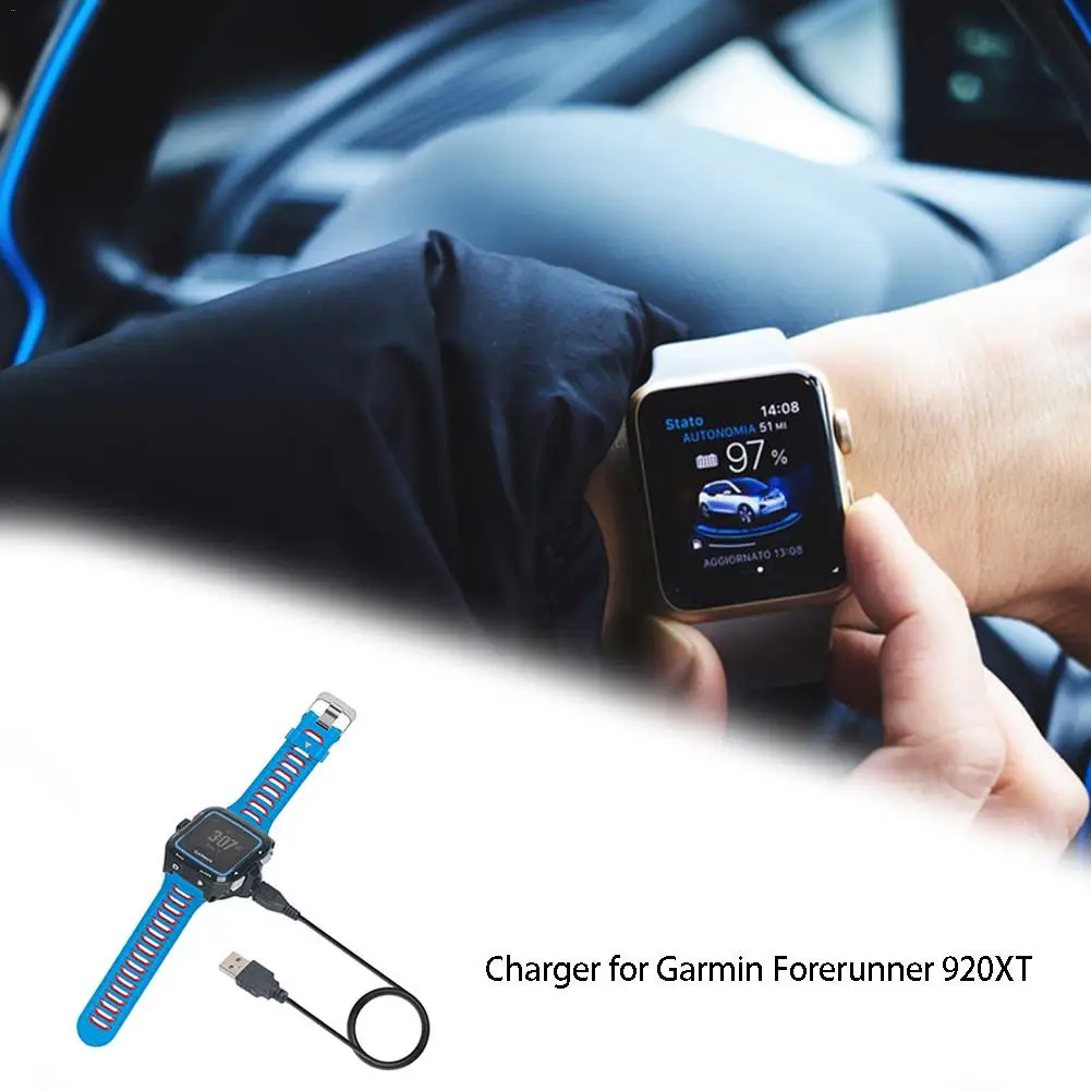 Смарт-часы зарядное устройство с usb-кабелем Замена для Garmin Forerunner 920XT фитнес-трекер аксессуары