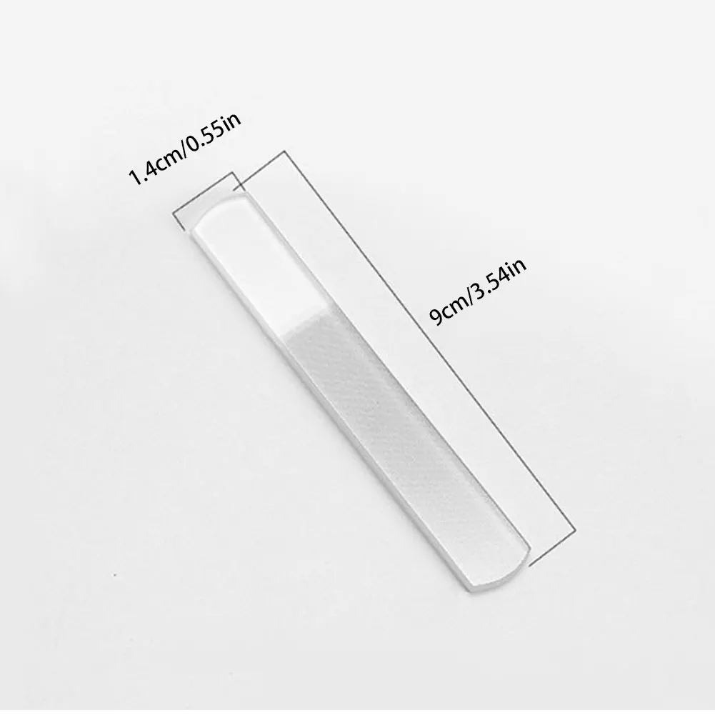 

Professional Nail File Glass/Metal Double Side Buffer Block Polish Sided Edge Manicure Art Tool Washable Make Nails Brighten