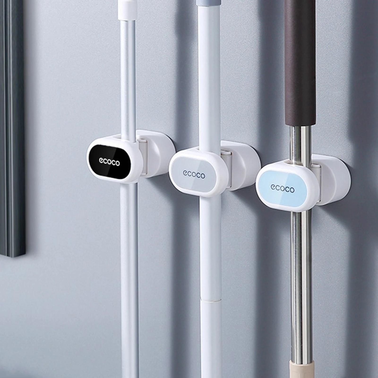 Настенный держатель для швабры и метлы вешалка хранения крючок органайзер кухни