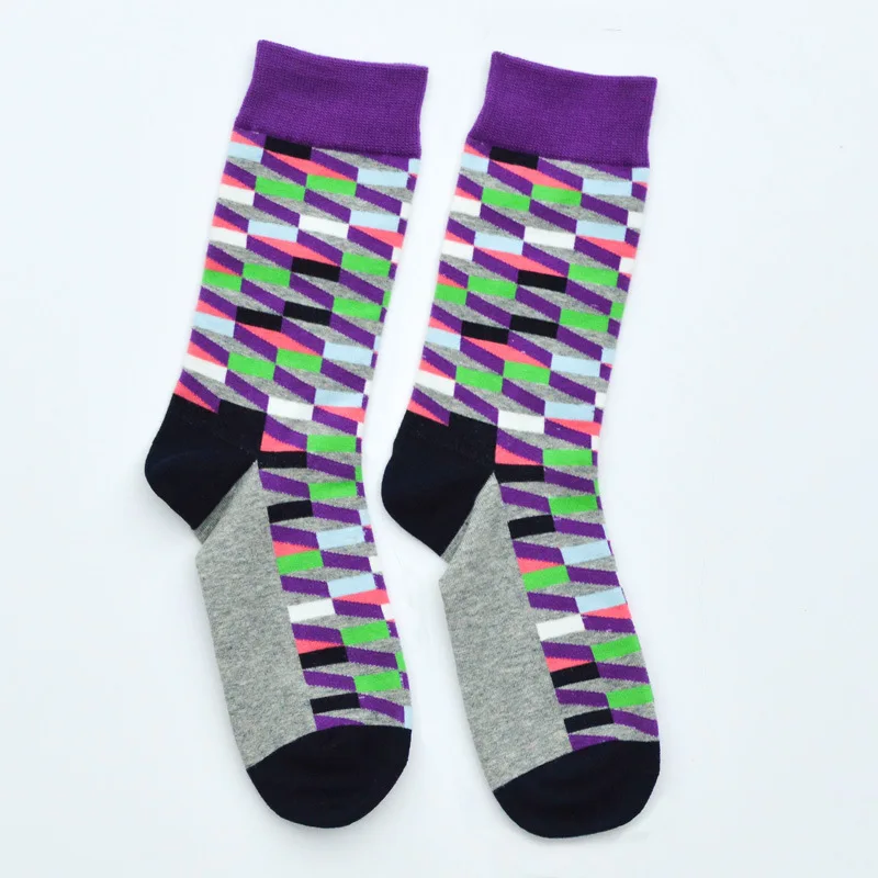 2018 новые высококачественные носки унисекс хлопок Красочные повседневные
