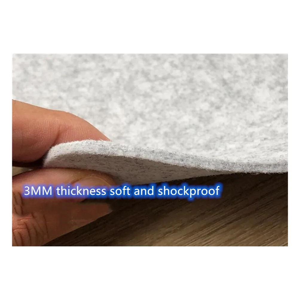 Войлочный коврик для мыши мужчин и женщин простая зимняя защита от холода