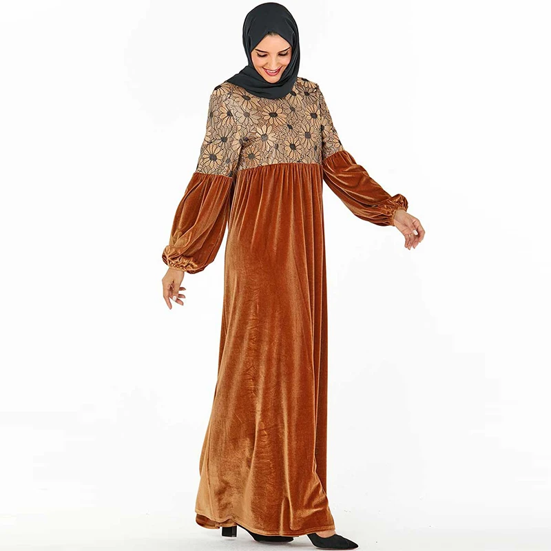 Новое мусульманское платье Ближний Восток модные платья Исламская Турция