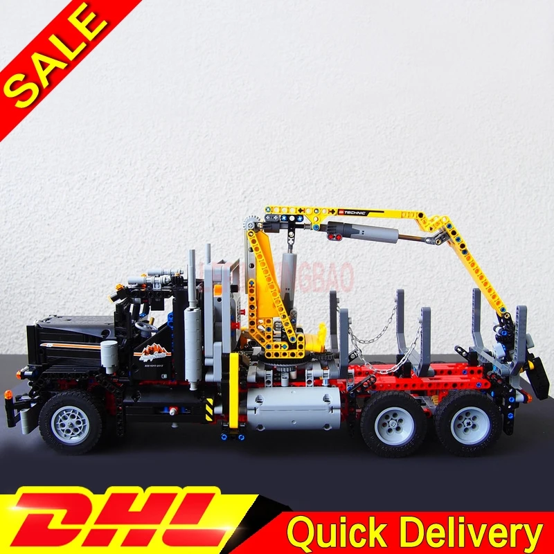 LP 20059 Technic механические серии лесозаготовки грузовик набор 9397 детей