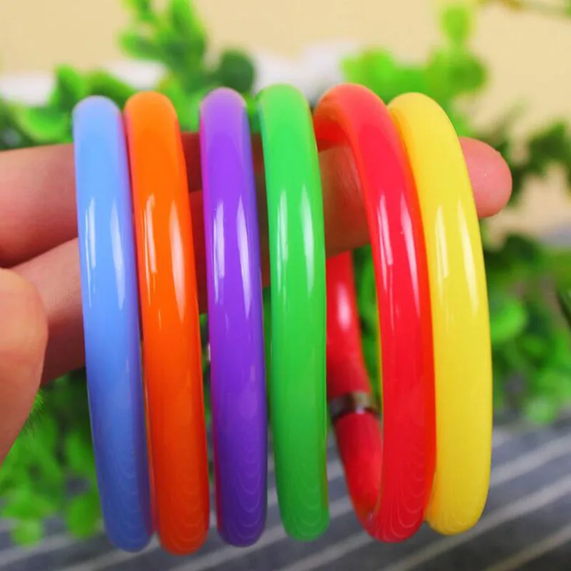 

5pc Pen Wearable Handle Bracelet the office Soft Plastic Ballpoint Pen Armband Circlet Handle Pen School Supplies Stationery