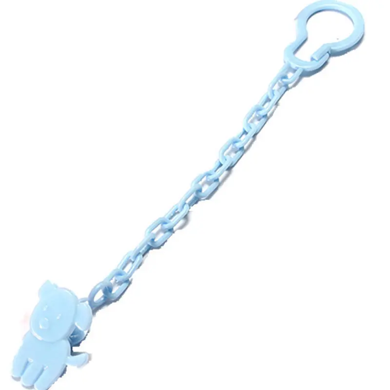 

Baby Infant Dummy Pacifier Soother Chain Clip Holder Toddler Toy Gift